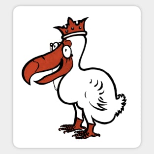 Plain Wise Dodo Sticker